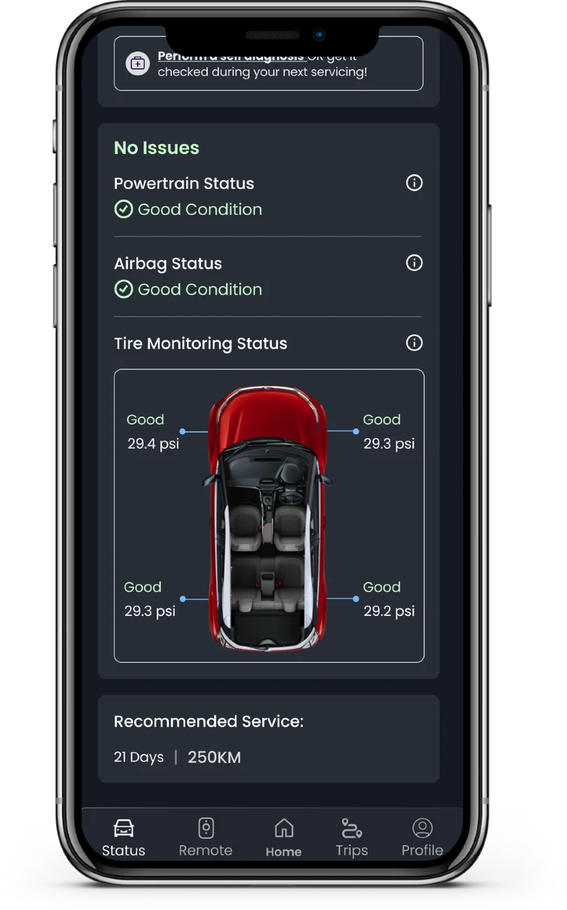 Tyres and airbags check