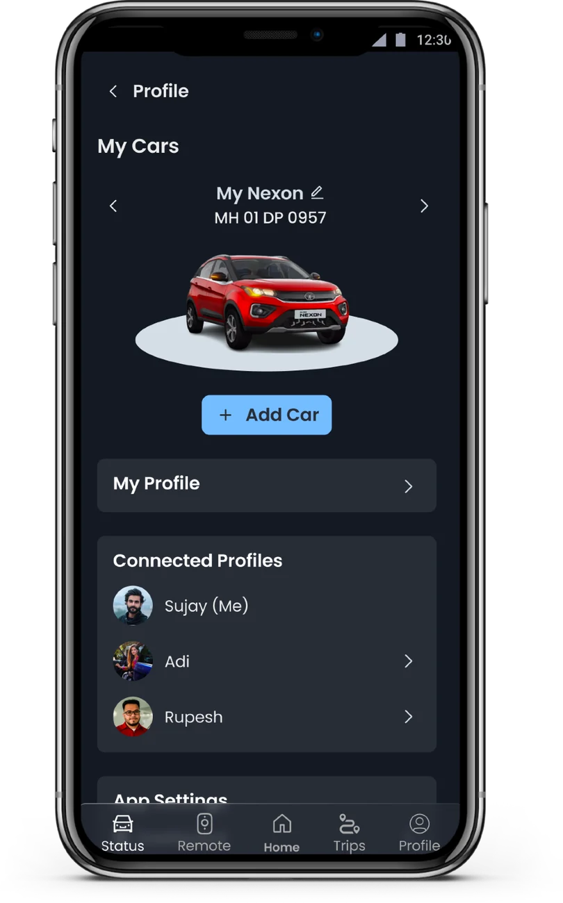 My cars and profiles
