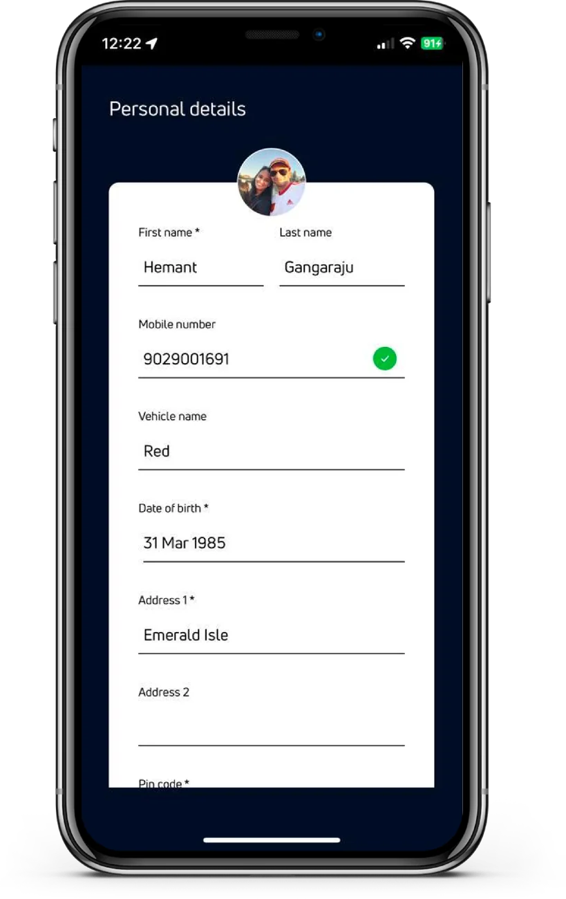 Personal details